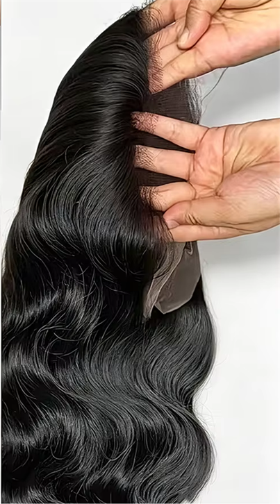 Hd Lace Frontal Wig Human Hair Pre Plucked - 40インチ 13x6 HDレースフロントウィッグ ボディウェーブ 人毛ウィッグ ナチュラルカラー