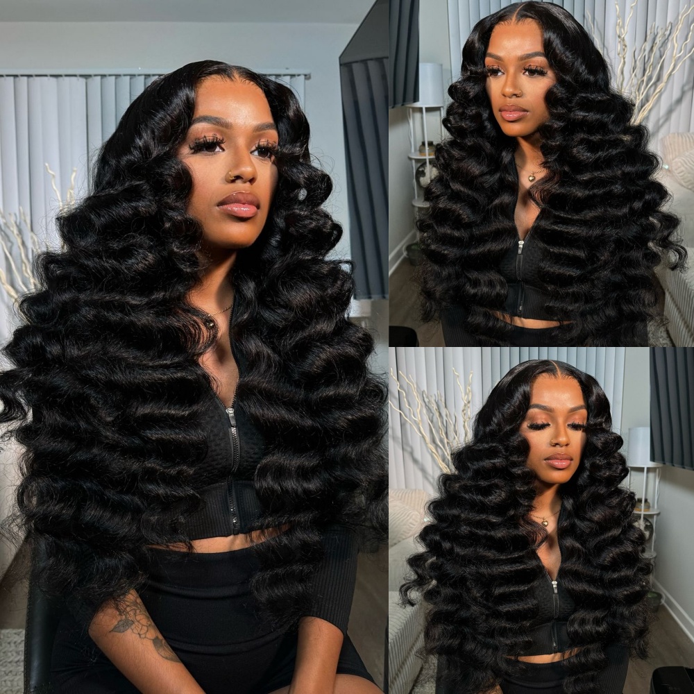 ルーズディープウェーブヘアバンドル（クロージャー付き）5x5 - Deep Wave 3 Bundles With Closure のレビューと価格