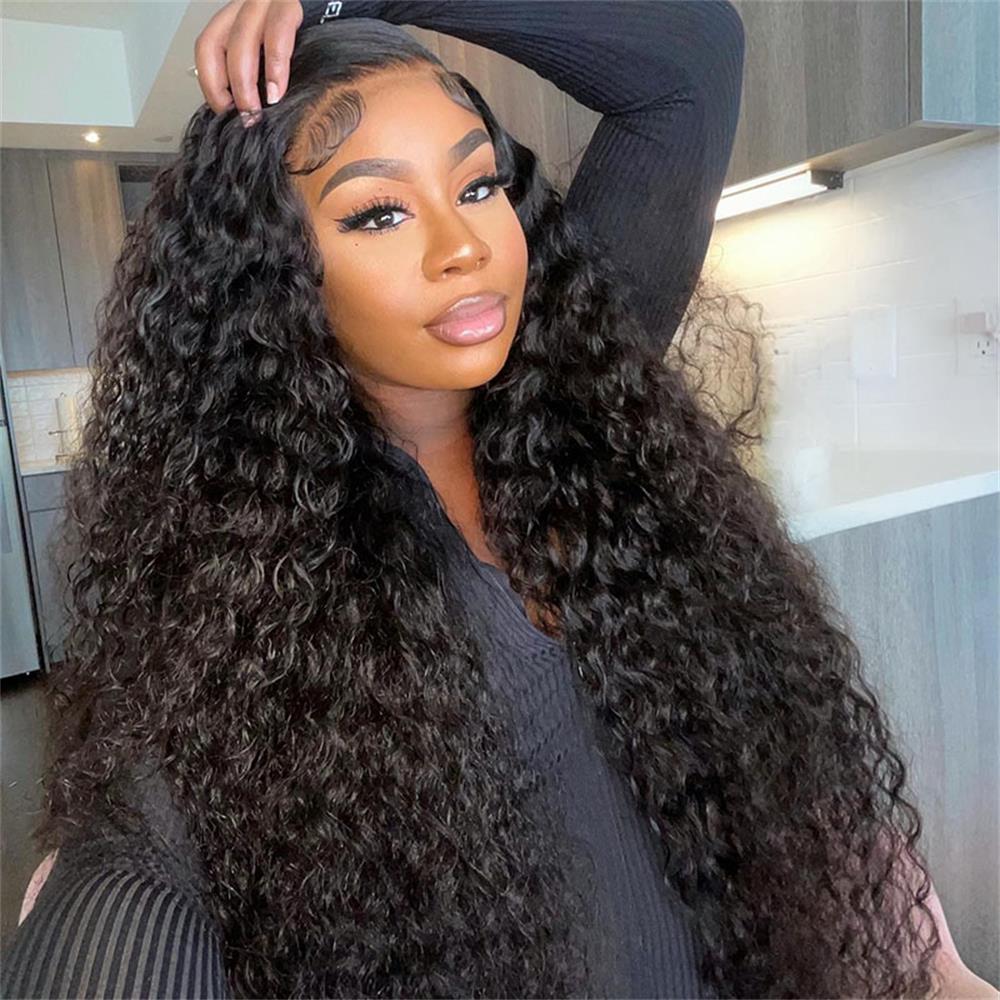 ハイライトオンブレブラウン13x4人毛HDレースフロントウィ - Human Hair Wigs のレビューと価格
