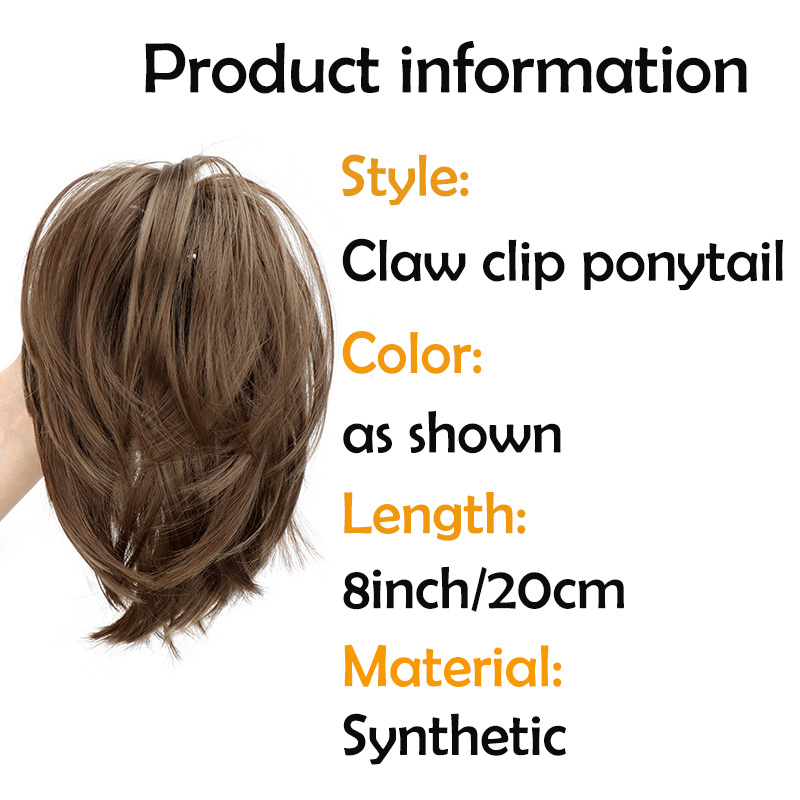 WIGSIN 合成乱雑なおだんごヘアシュシュ ショート スト - Claw Clip Messy Bun Hair Piece のレビューと価格