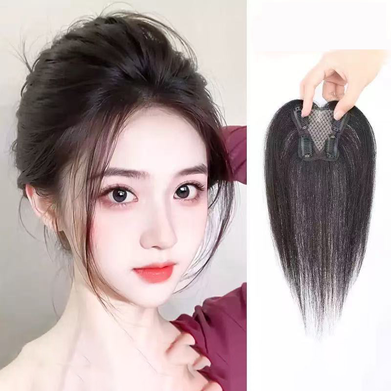 通気性のあるトップヘアリペア人毛ヘアピース、自然なヘアピース - Seamless Clip In Hair Extensions Human Hair のレビューと価格